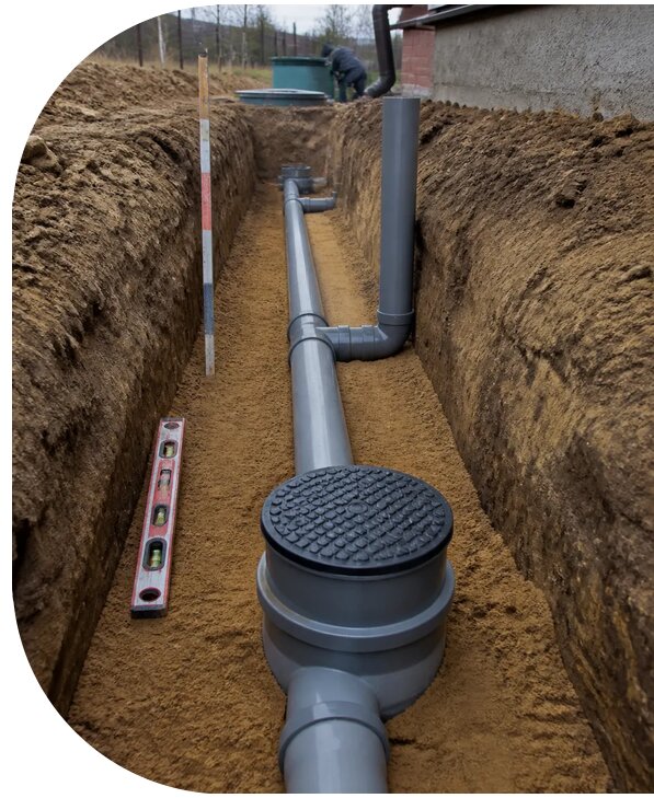 Монтаж самотечной канализации в Петропавловске-Камчатском от 1554 р. | АПаруса-Птк